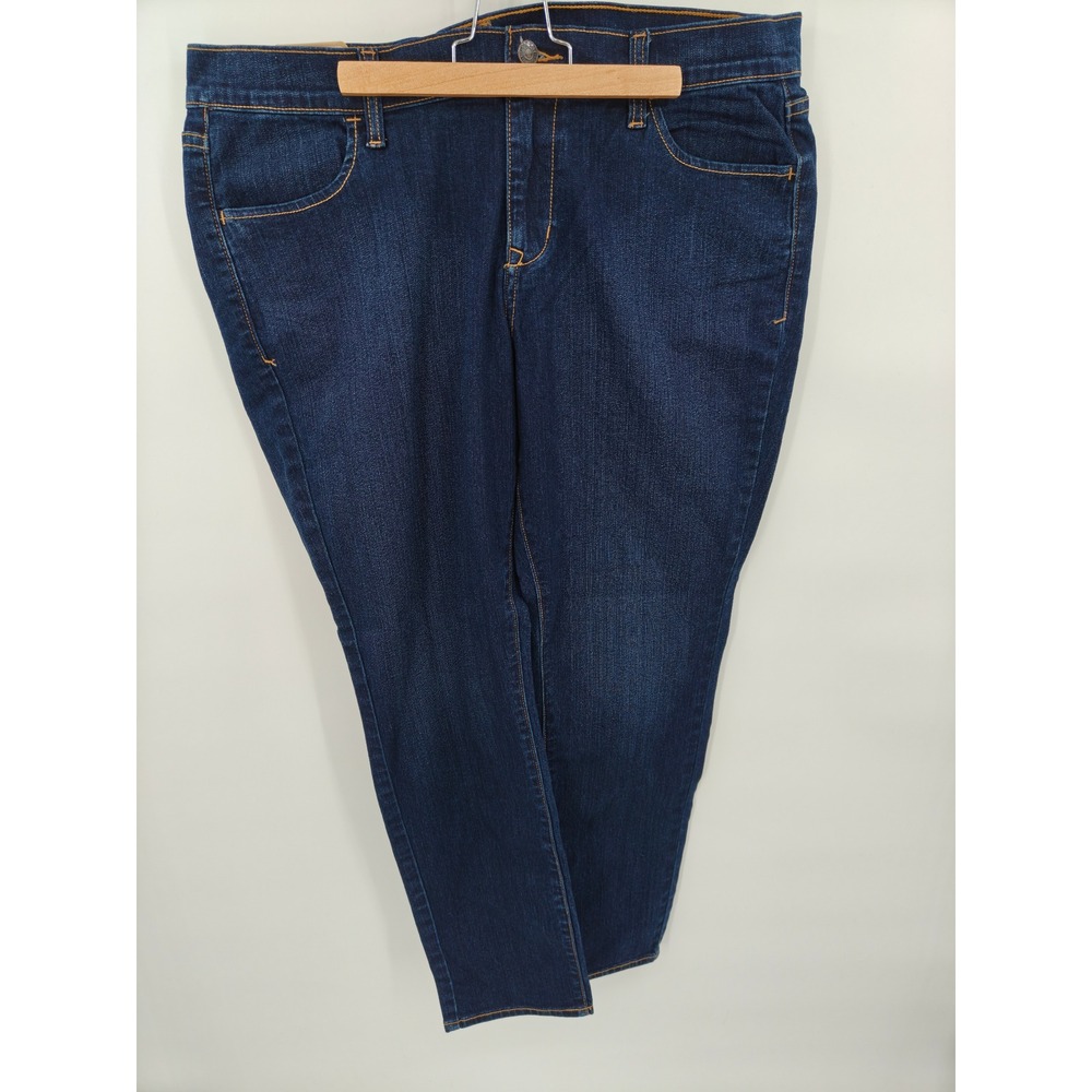 Old Navy The Flirt Super Skinny Jeans Dark Wash Mid Rise Size 14 Short NWT